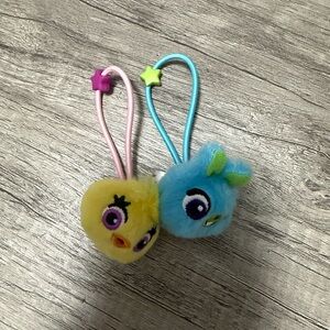 Toy Story ducky and bunny Plush Hair Ties